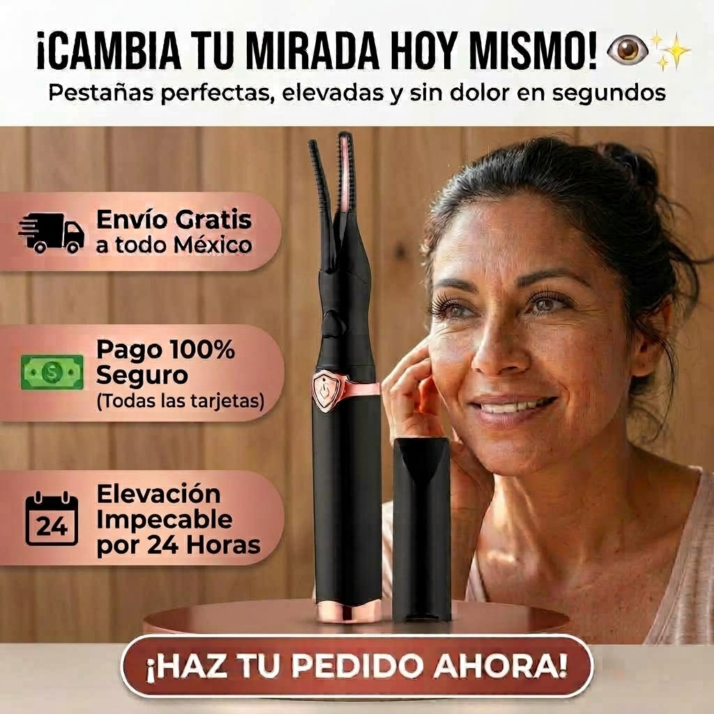 Pestañas Elevadas Todo el Día (Hasta las Más Lacias) – Sin Quemar ni Trozar
